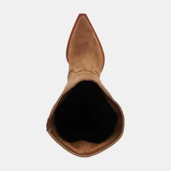 Raj Boots Brown Suede
