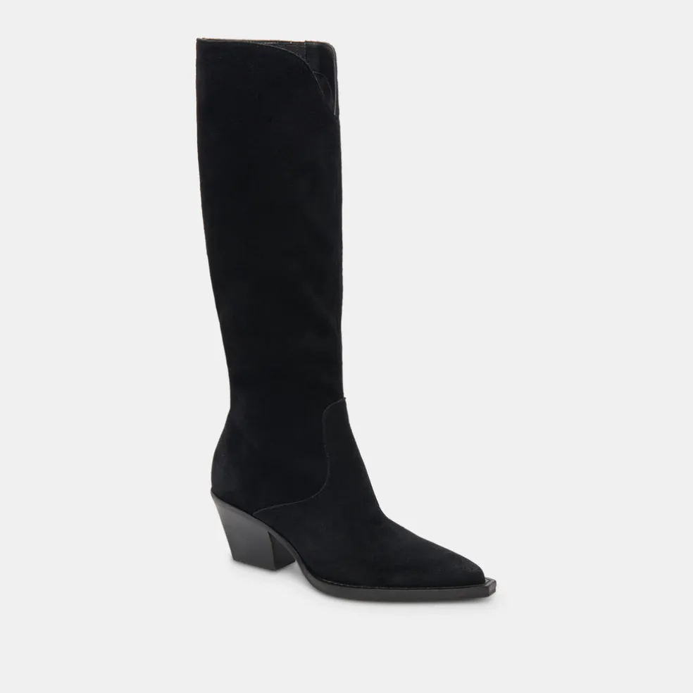 Raj Boots Onyx Suede