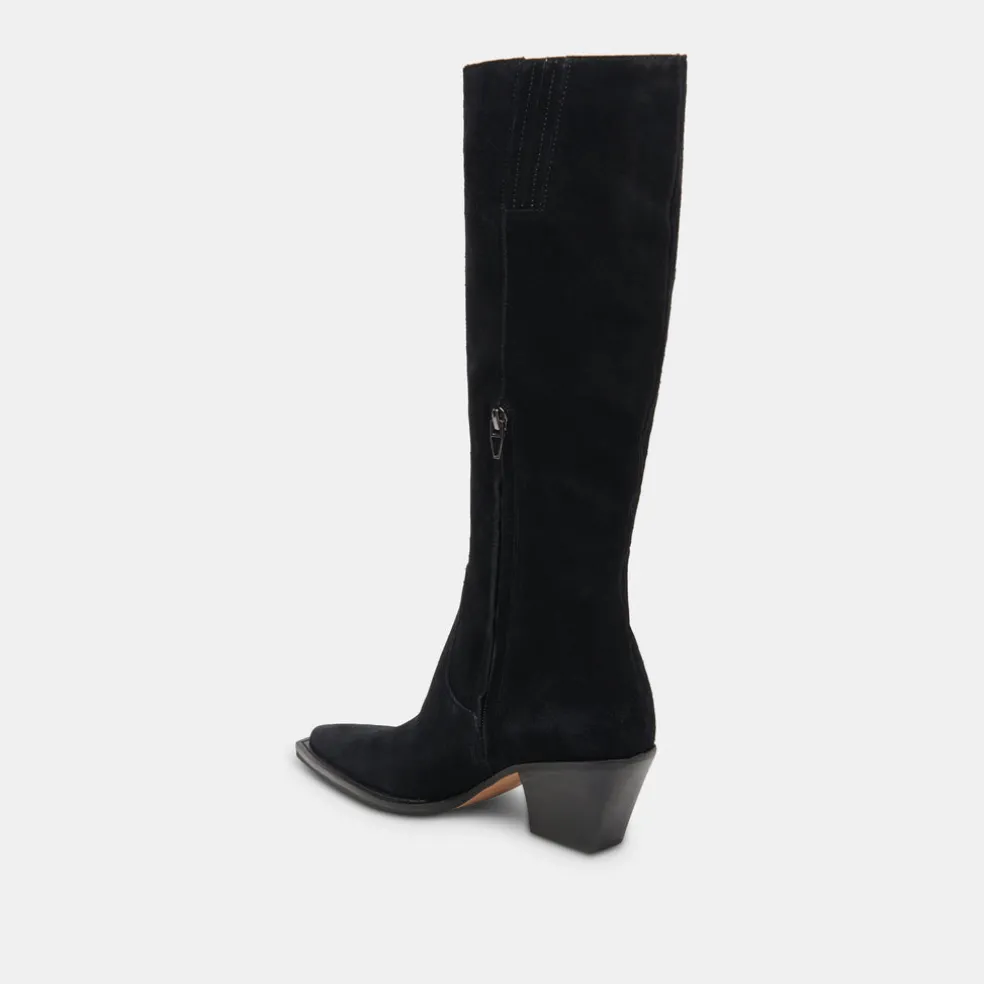 Raj Boots Onyx Suede