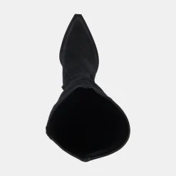 Raj Wide Calf Boots Onyx Suede