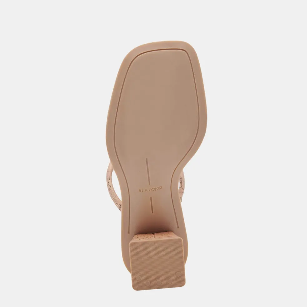 Ramize Sandals Natural Cork