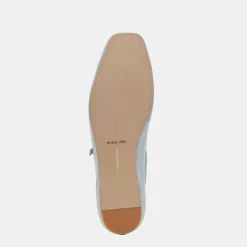 Reyes Ballet Flats Sky Blue Crinkle Patent