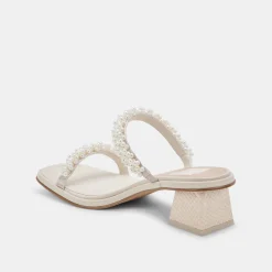 River Pearl Heels Vanilla Pearls
