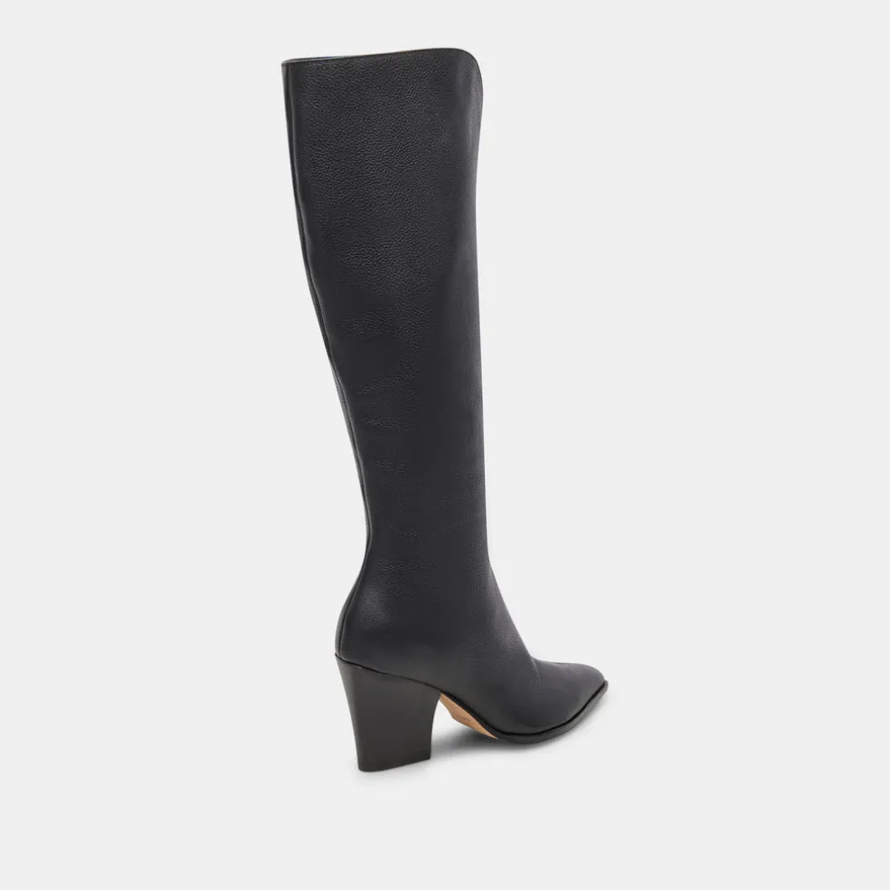 Rocky Boots Black Leather