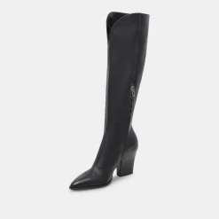 Rocky Boots Black Leather