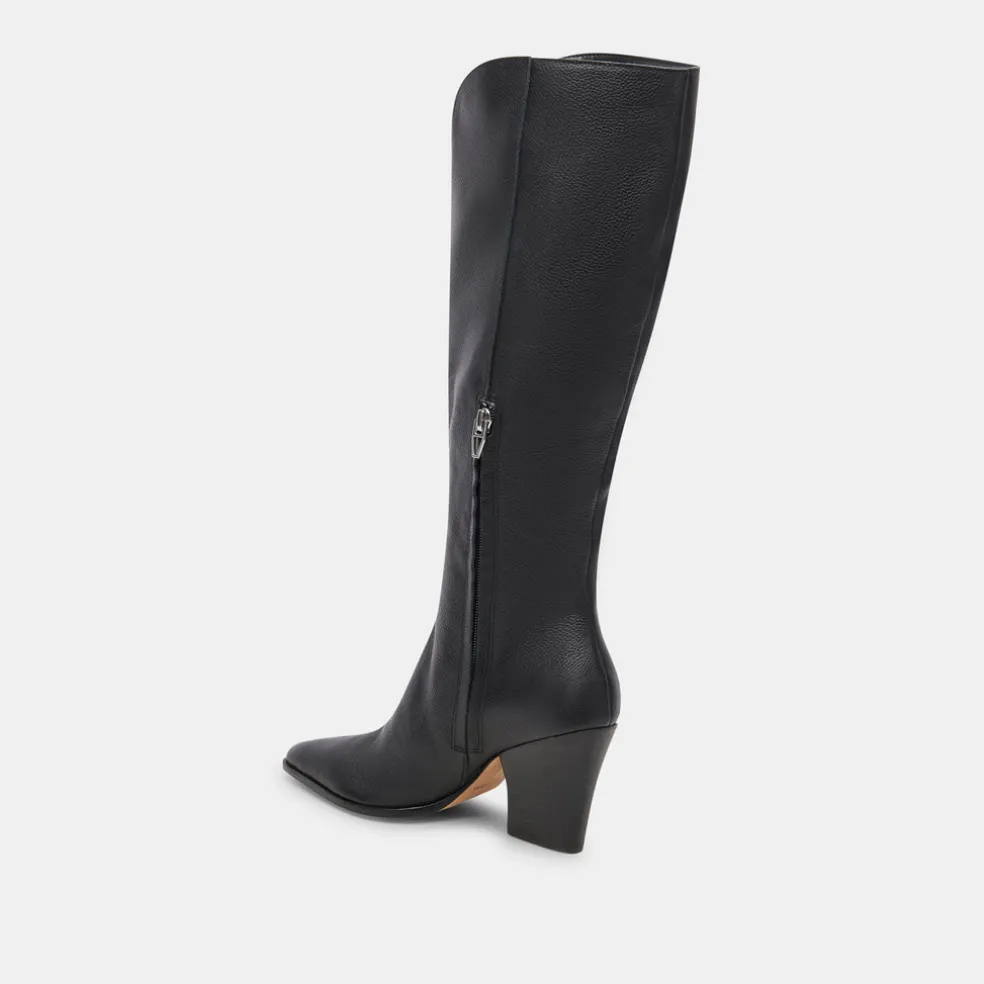 Rocky Boots Black Leather