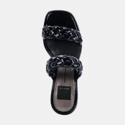 Ronin Sandals Midnight Patent Stella
