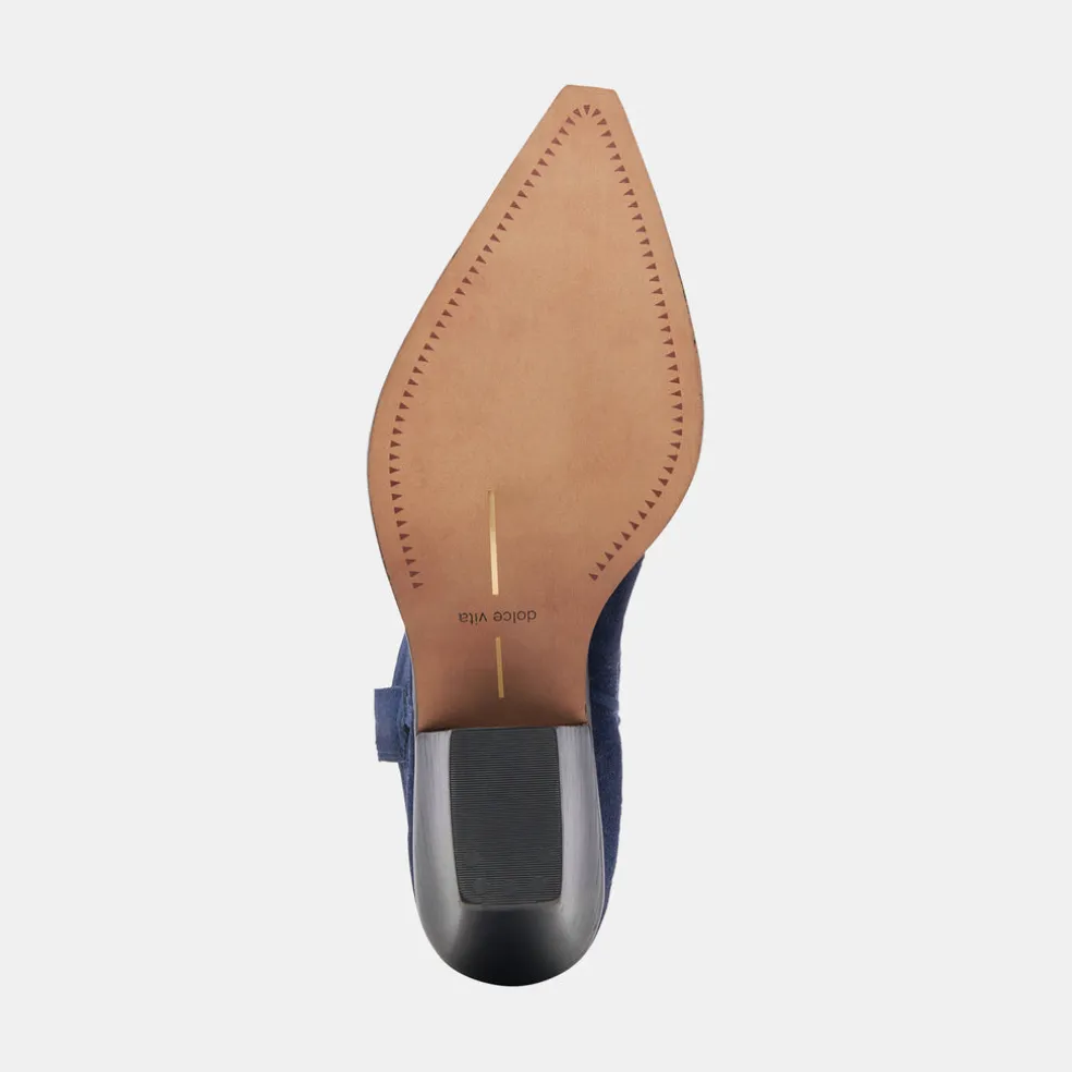 Runa Boots Royal Blue Suede
