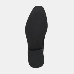 Sallie Flats Onyx Suede