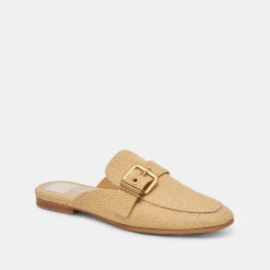 Santel Flats Honey Raffia
