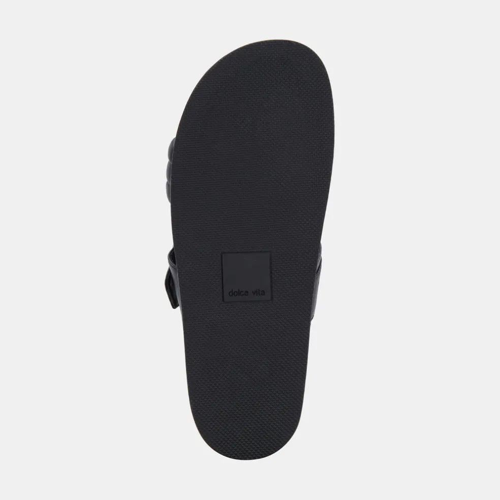 Shaila Sandals Black Leather