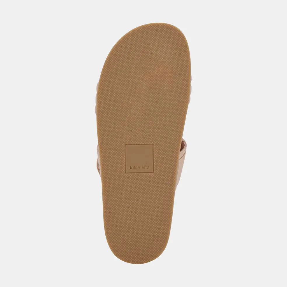 Shaila Sandals Cream Leather