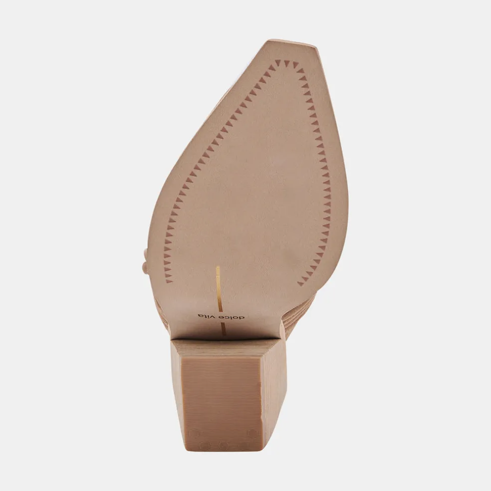 Sita Mules Mushroom Suede