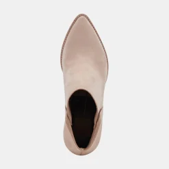Spade Wide Booties Dune Nubuck