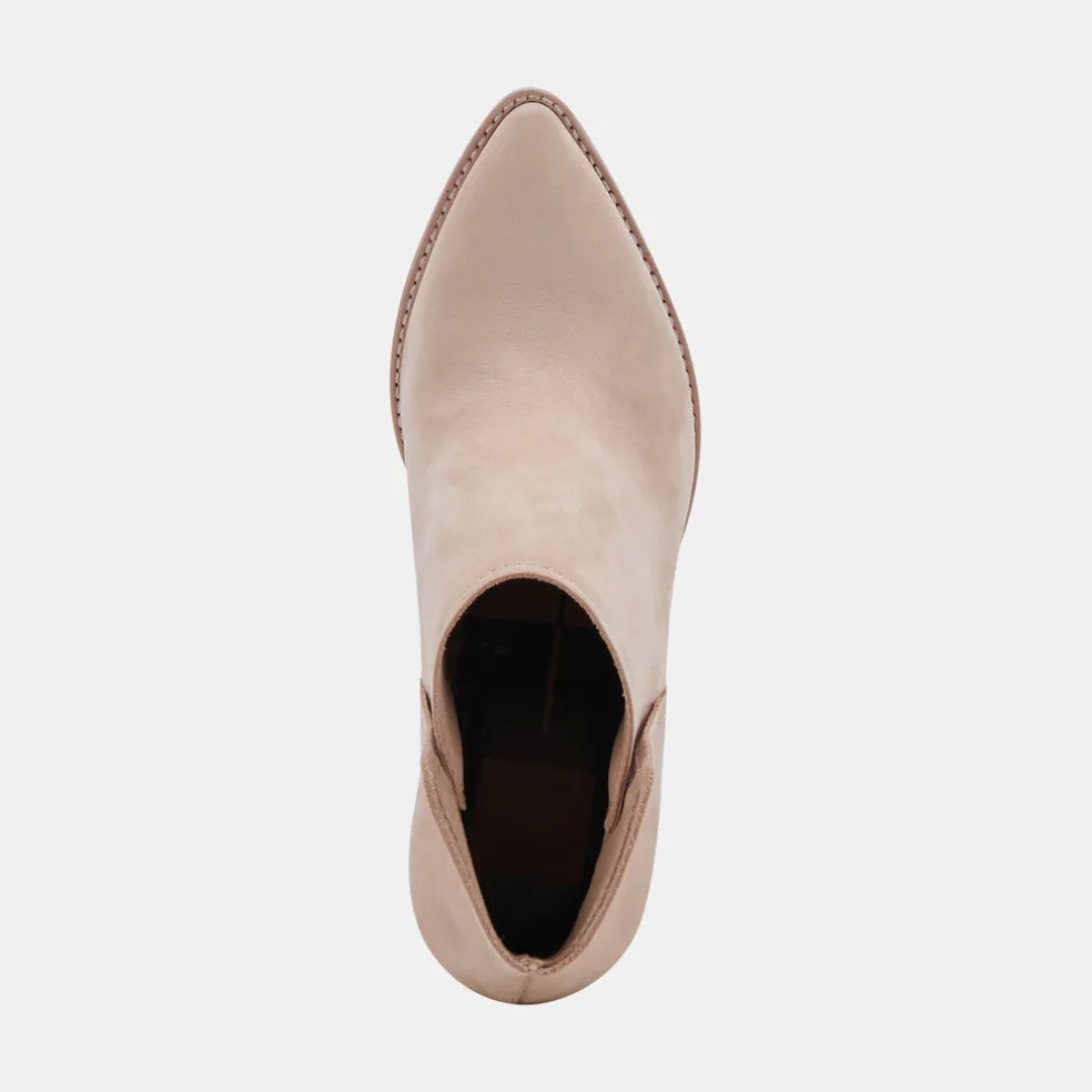 Spade Wide Booties Dune Nubuck