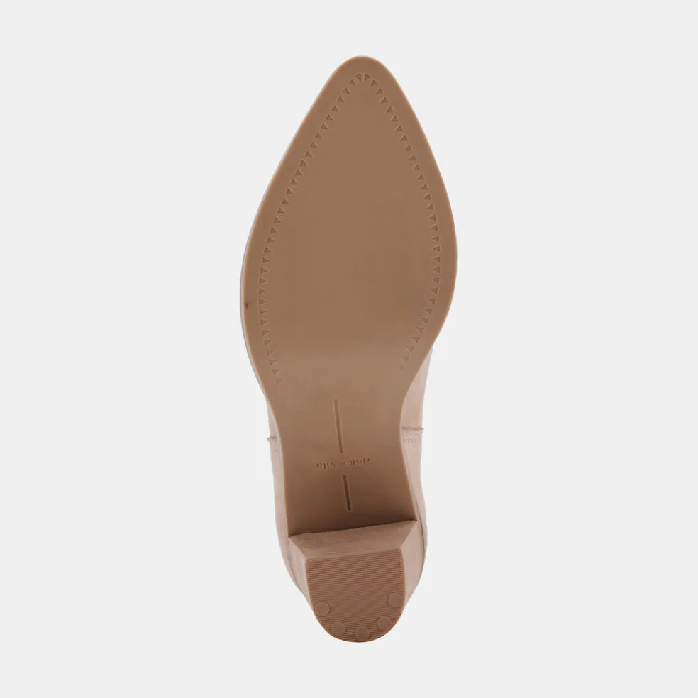 Spade Wide Booties Dune Nubuck