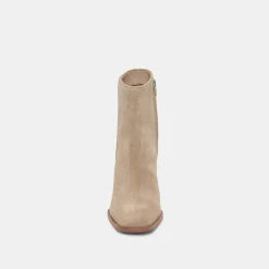 Susann Booties Almond Suede