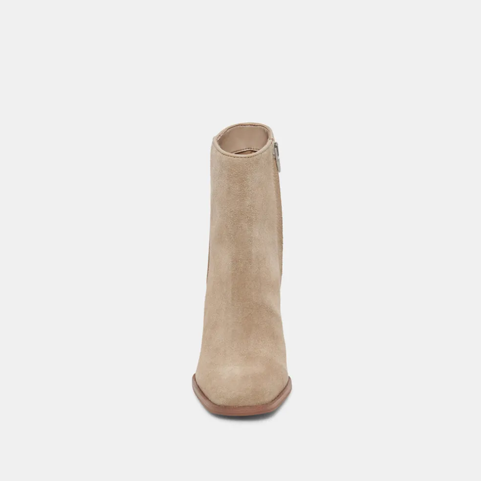 Susann Booties Almond Suede