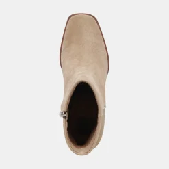 Susann Booties Almond Suede