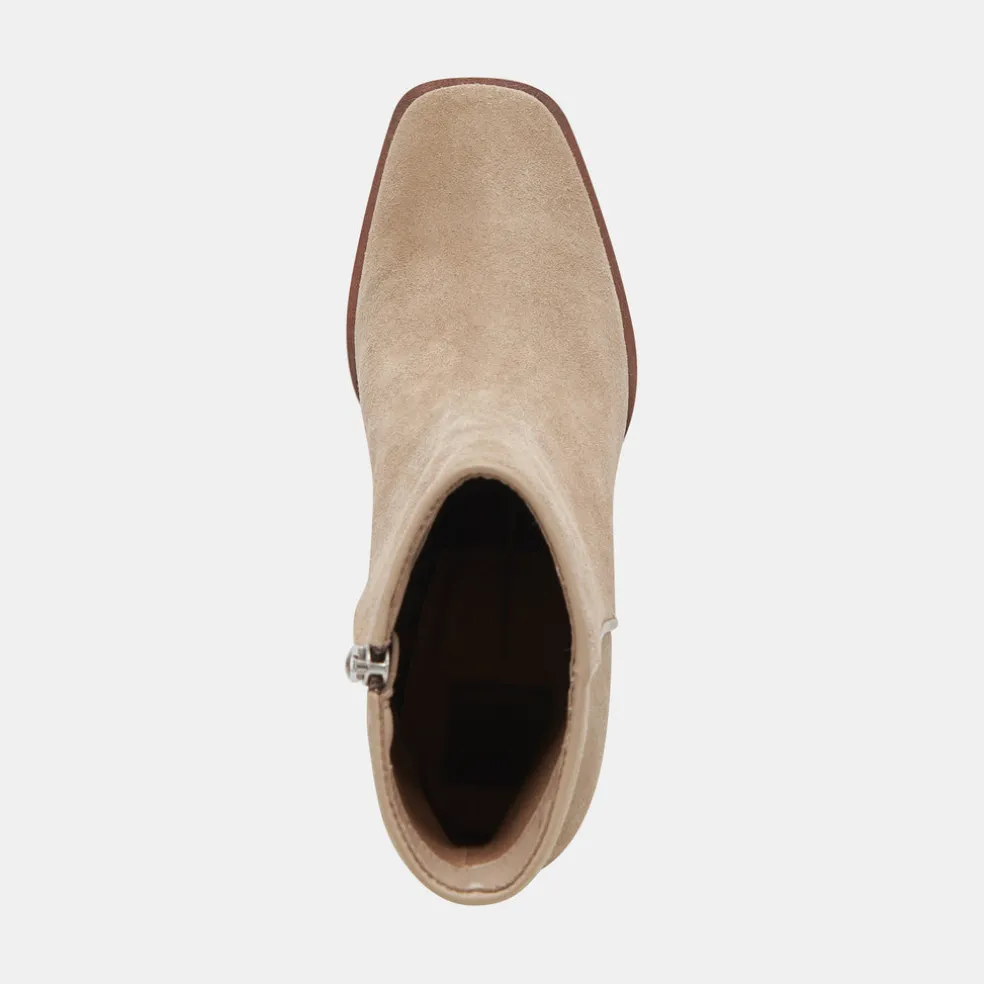 Susann Booties Almond Suede