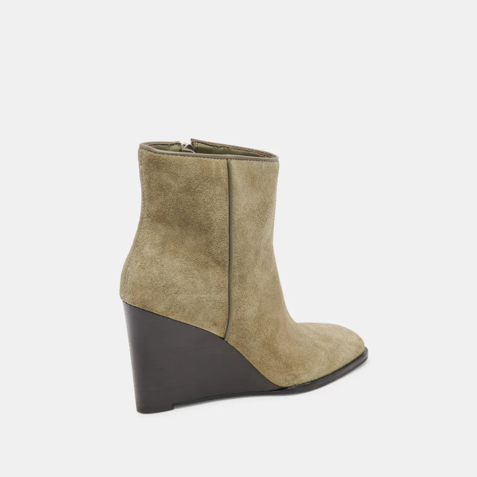 Susann Booties Moss Suede