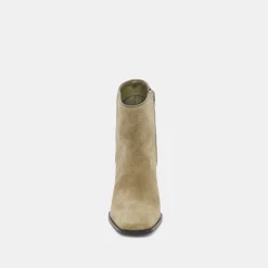 Susann Booties Moss Suede