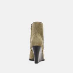Susann Booties Moss Suede
