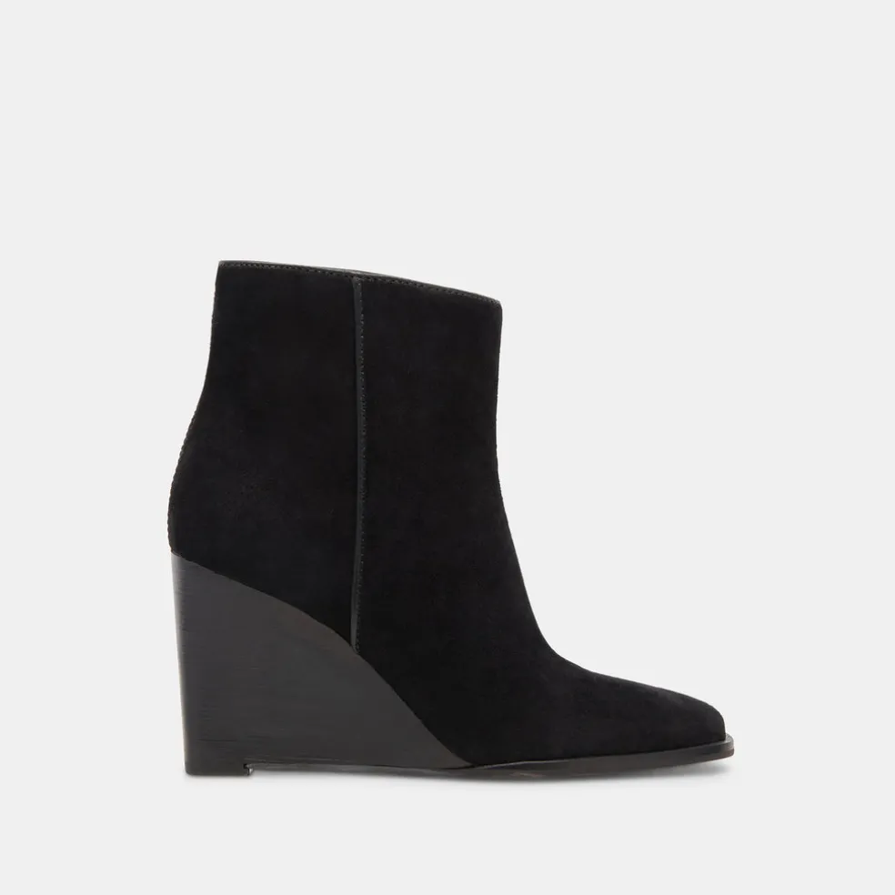 Susann Booties Onyx Suede