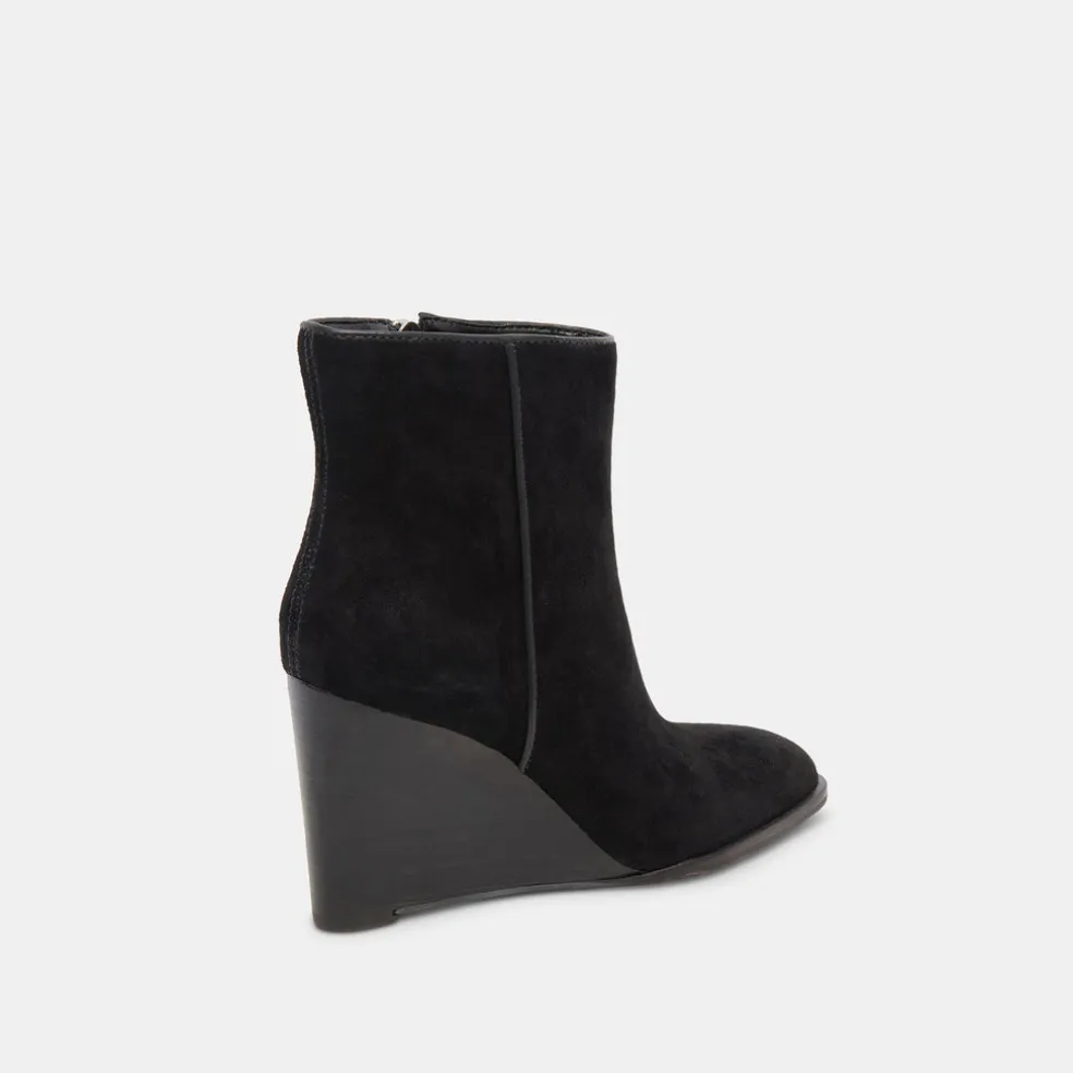 Susann Booties Onyx Suede
