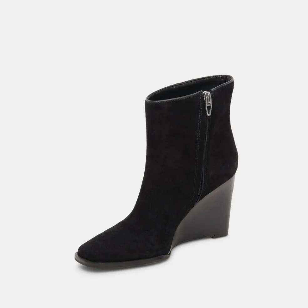Susann Booties Onyx Suede