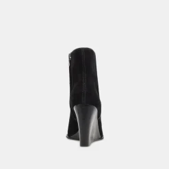 Susann Booties Onyx Suede