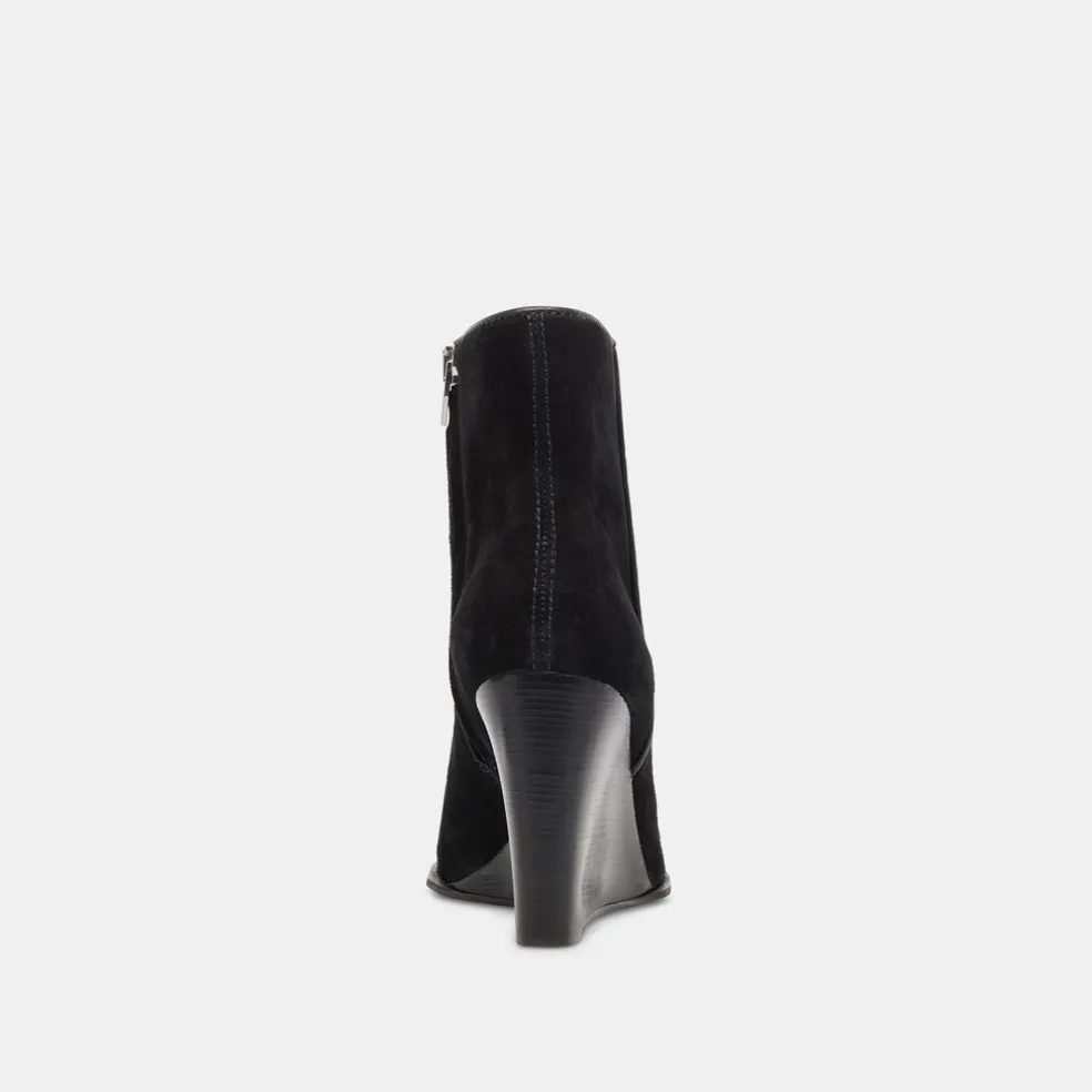 Susann Booties Onyx Suede