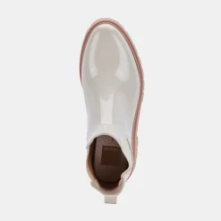 Thundr H2O Boots Ivory Patent Stella