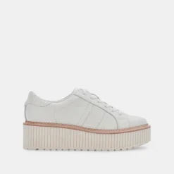 Tiger Sneakers White Leather