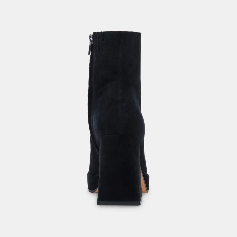 Ulyses Boots Black Suede