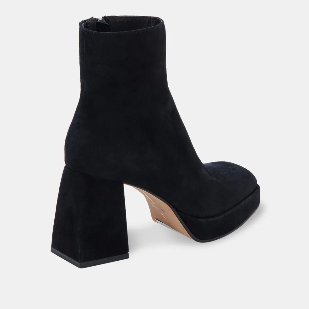 Ulyses Boots Black Suede