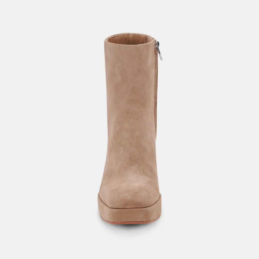 Ulyses Boots Mushroom Suede