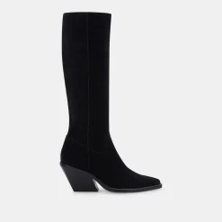 Varian Boots Black Suede