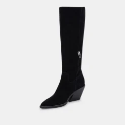 Varian Boots Black Suede