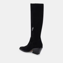 Varian Boots Black Suede