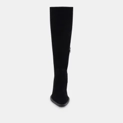 Varian Boots Black Suede