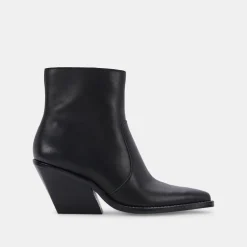 Volli Boots Black Leather