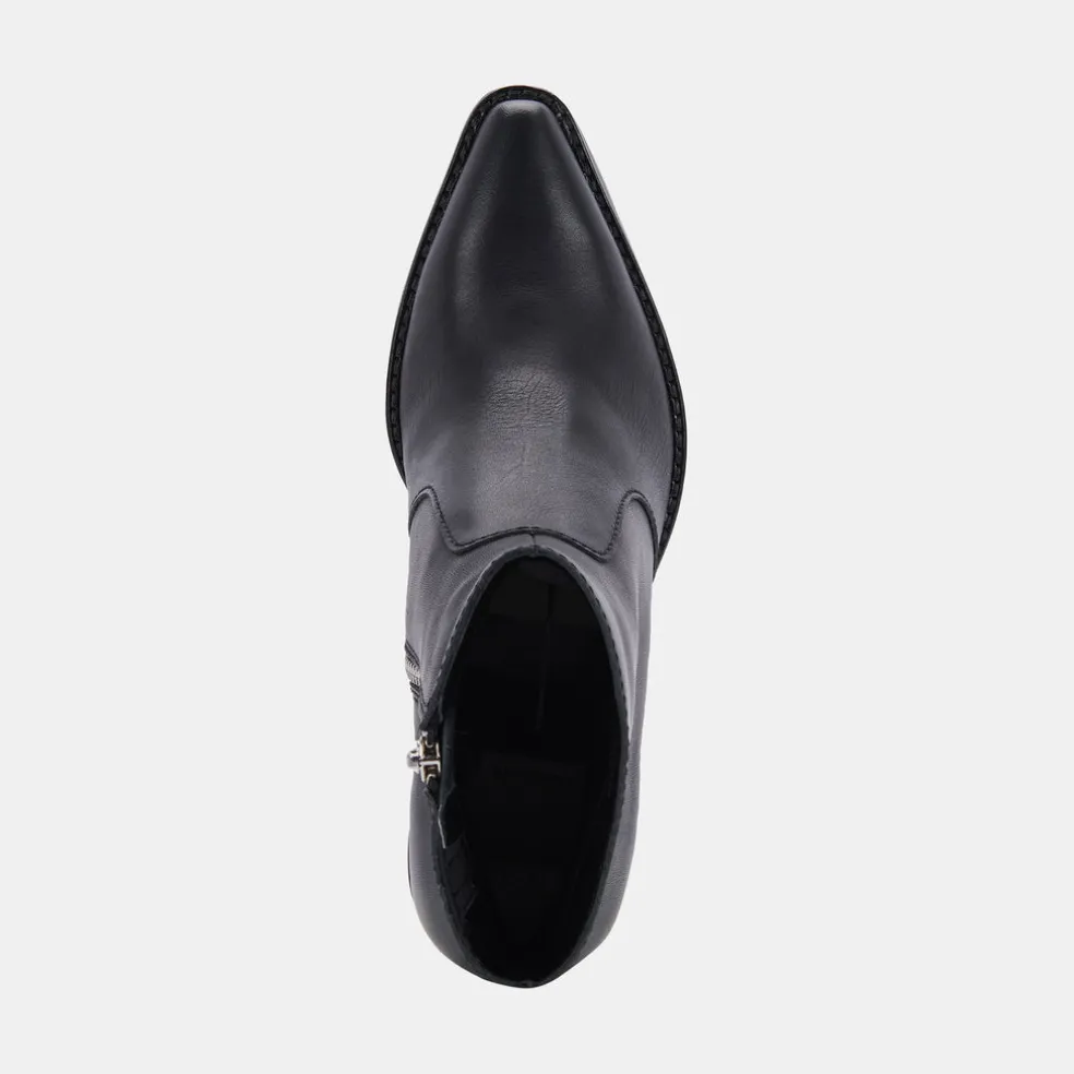 Volli Boots Black Leather