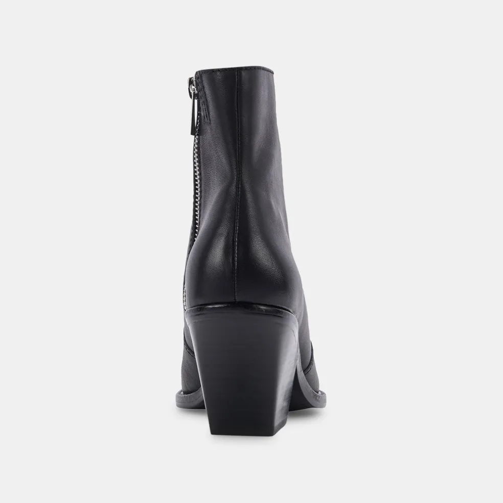Volli Boots Black Leather