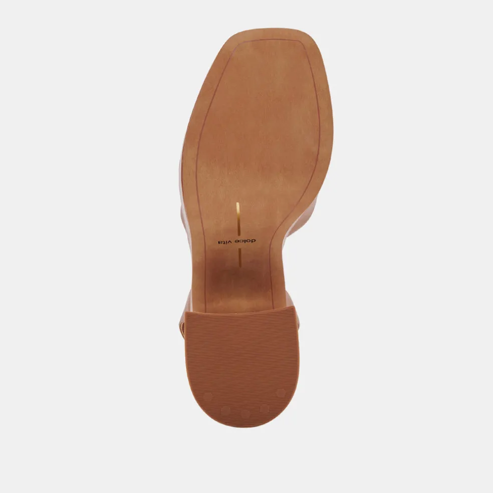 Wessi Heels Caramel Leather