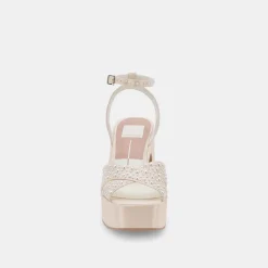 Wessi Pearl Heels Vanilla Pearls