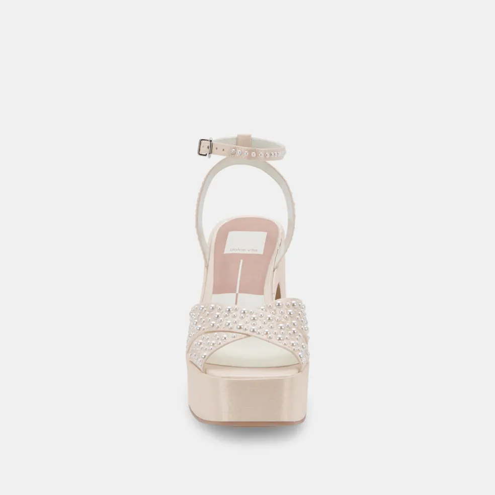 Wessi Pearl Heels Vanilla Pearls