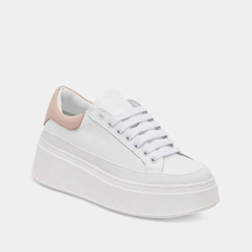 Wyett Sneakers White Tan Leather