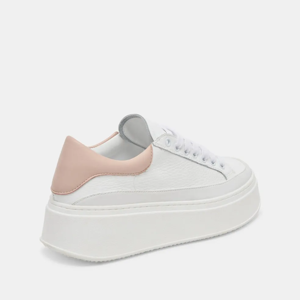 Wyett Sneakers White Tan Leather