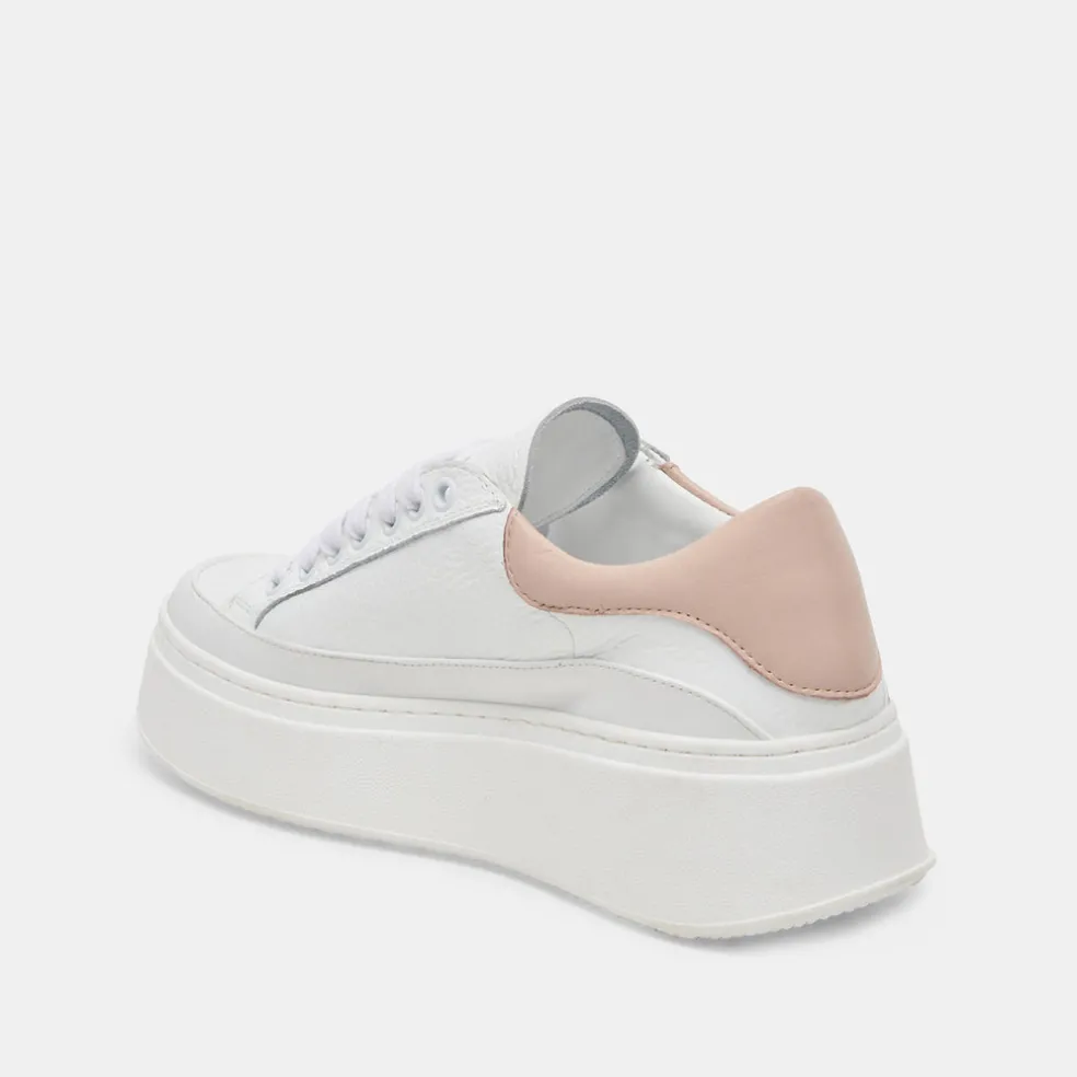 Wyett Sneakers White Tan Leather